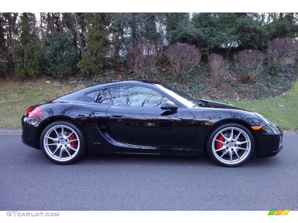 2014 Cayman S - Black / Black photo #7