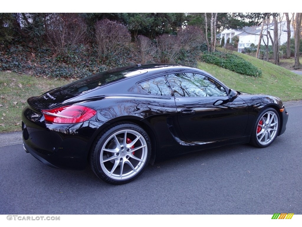 2014 Cayman S - Black / Black photo #8