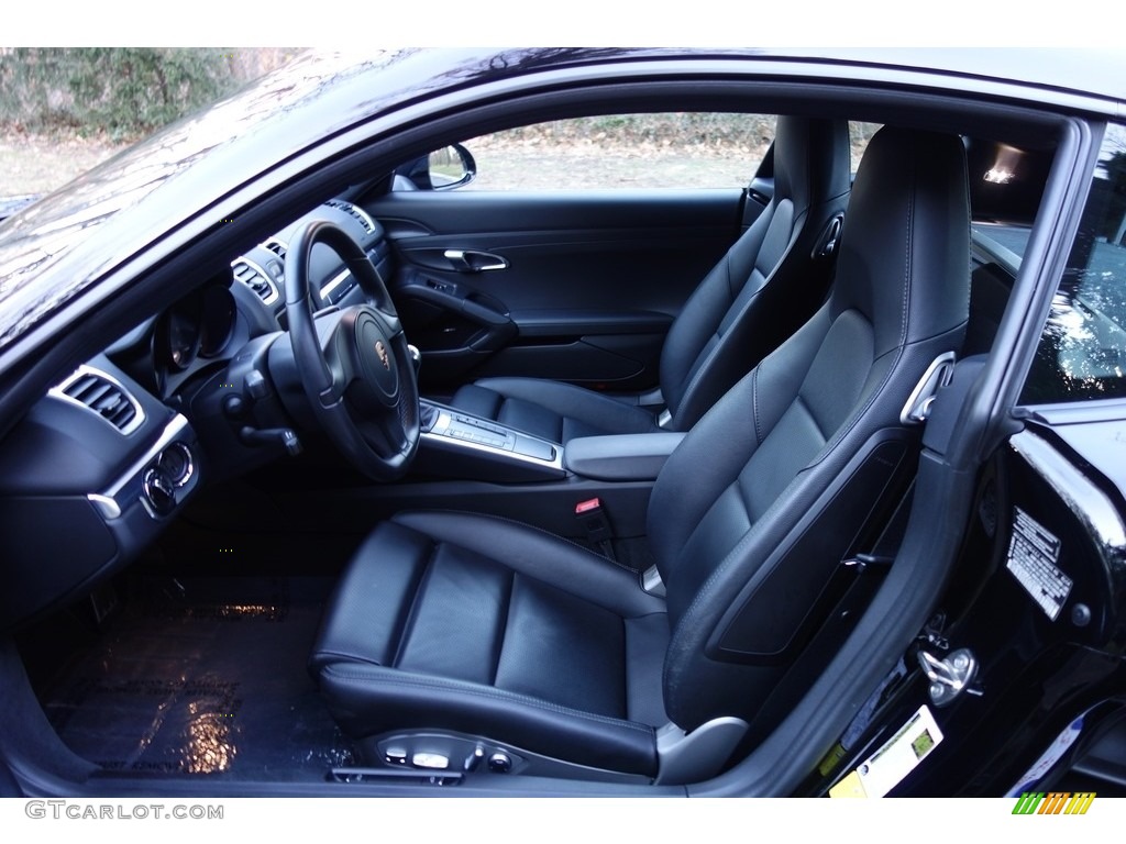 2014 Cayman S - Black / Black photo #12