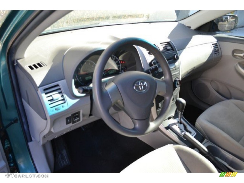 2010 Corolla LE - Blue Streak Metallic / Ash photo #10