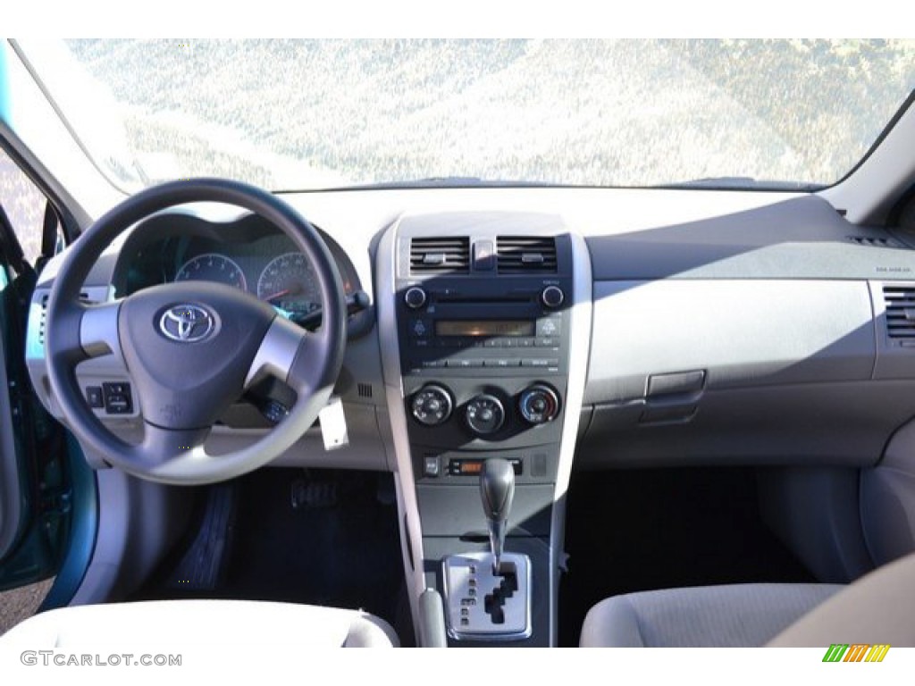 2010 Corolla LE - Blue Streak Metallic / Ash photo #13