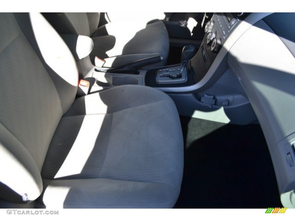 2010 Corolla LE - Blue Streak Metallic / Ash photo #17