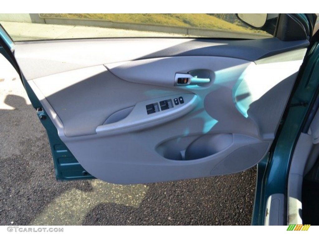 2010 Corolla LE - Blue Streak Metallic / Ash photo #24