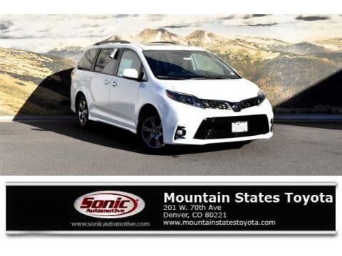 2019 Toyota Sienna SE AWD Data, Info and Specs