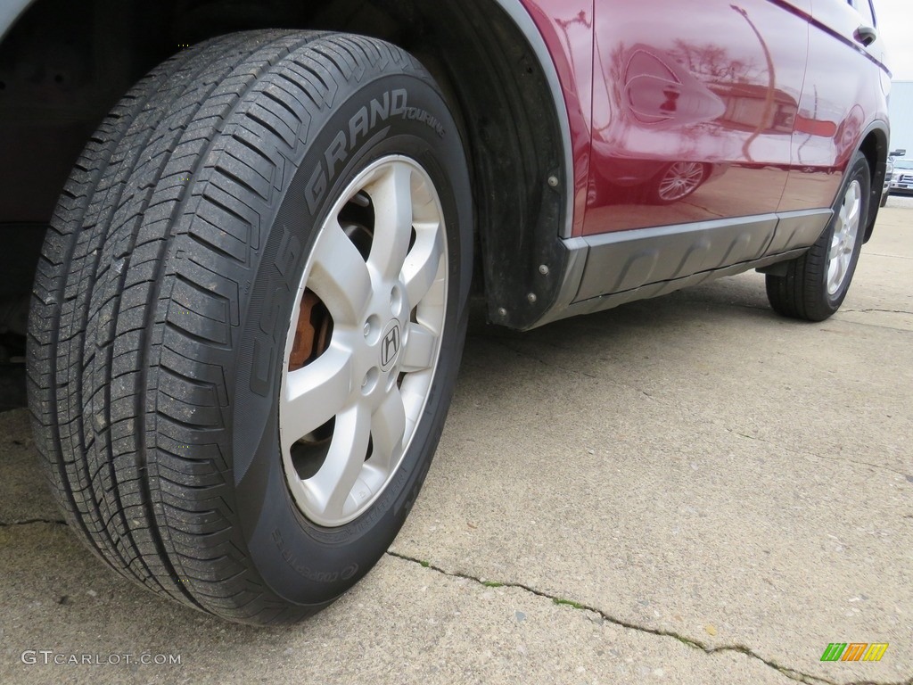 2009 CR-V EX 4WD - Tango Red Pearl / Gray photo #9