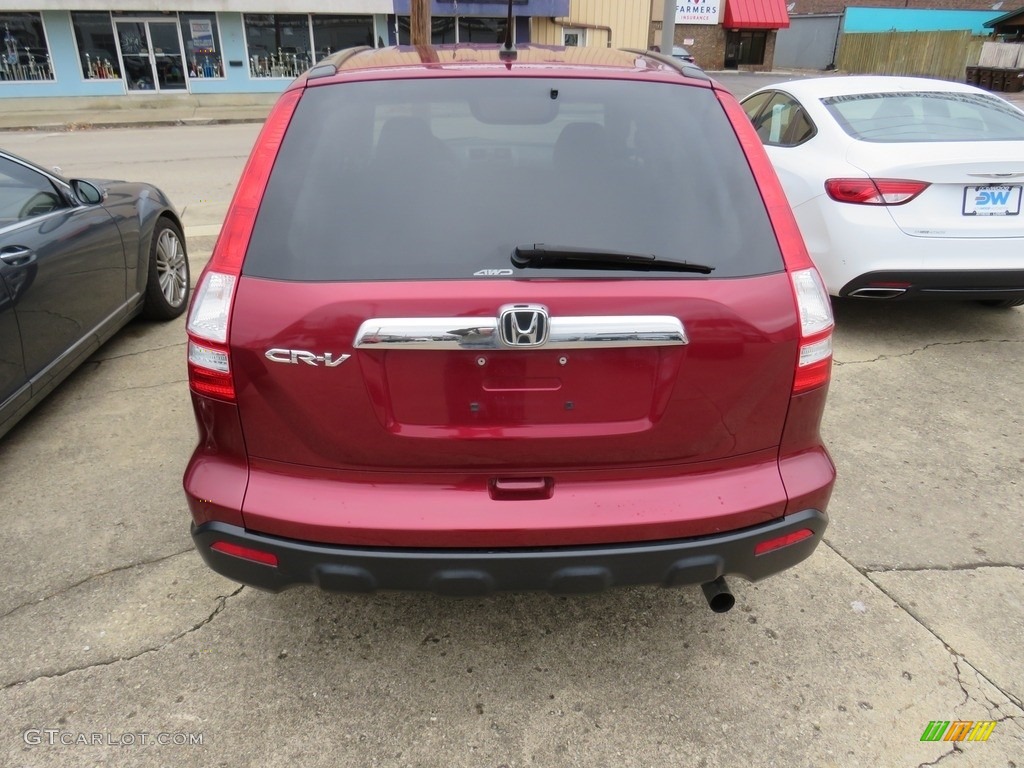 2009 CR-V EX 4WD - Tango Red Pearl / Gray photo #12