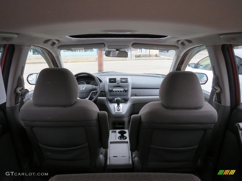 2009 CR-V EX 4WD - Tango Red Pearl / Gray photo #15