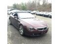 2007 Barbera Red Metallic BMW 6 Series 650i Convertible  photo #7