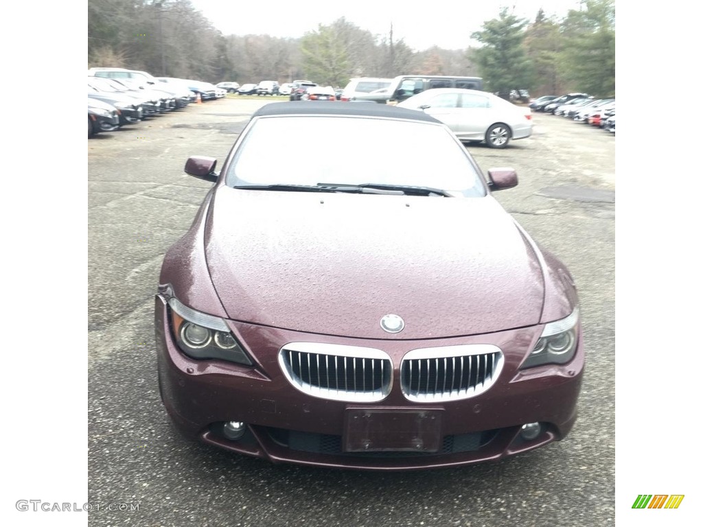 2007 6 Series 650i Convertible - Barbera Red Metallic / Black photo #8