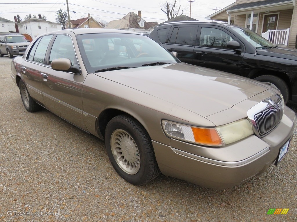 2002 Grand Marquis LS - Spruce Green Metallic / Medium Parchment photo #4