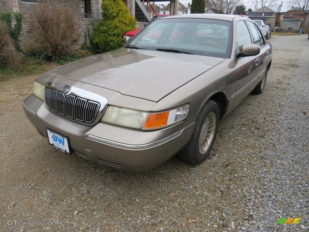 2002 Grand Marquis LS - Spruce Green Metallic / Medium Parchment photo #7