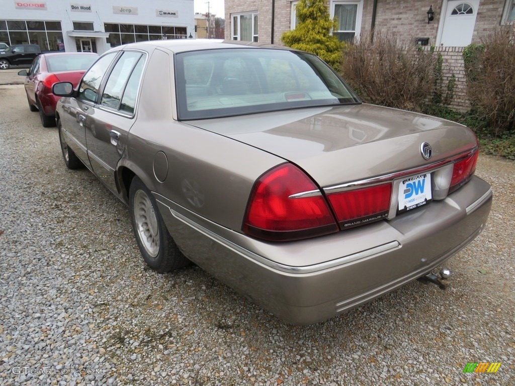 2002 Grand Marquis LS - Spruce Green Metallic / Medium Parchment photo #10