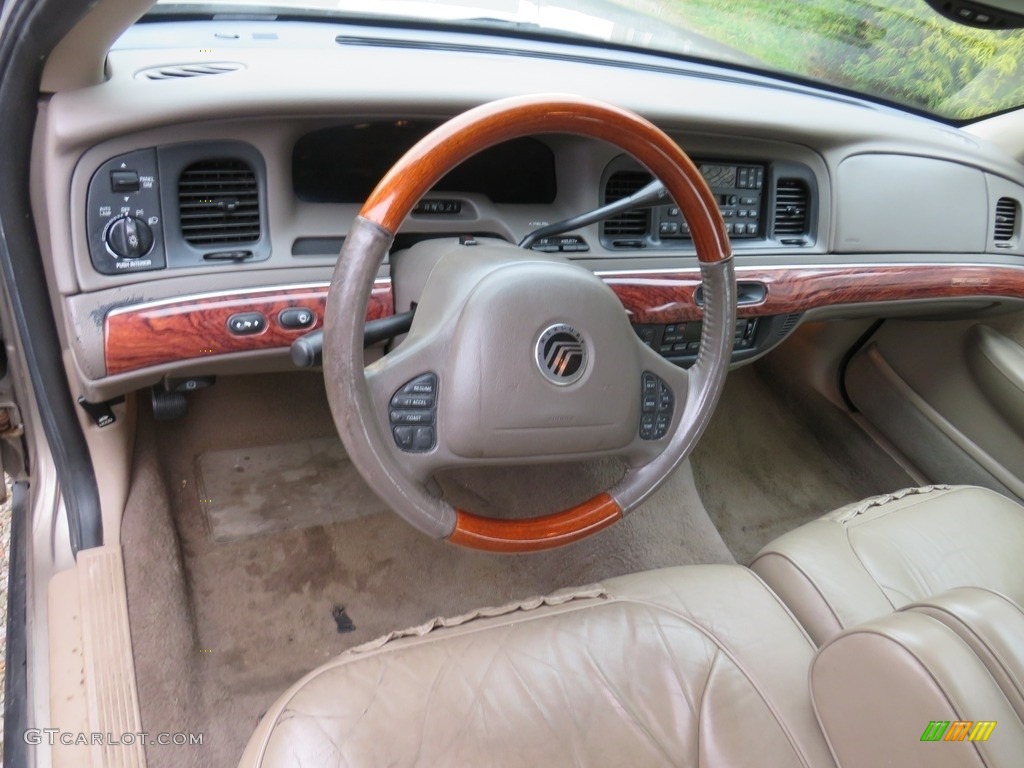 2002 Grand Marquis LS - Spruce Green Metallic / Medium Parchment photo #16