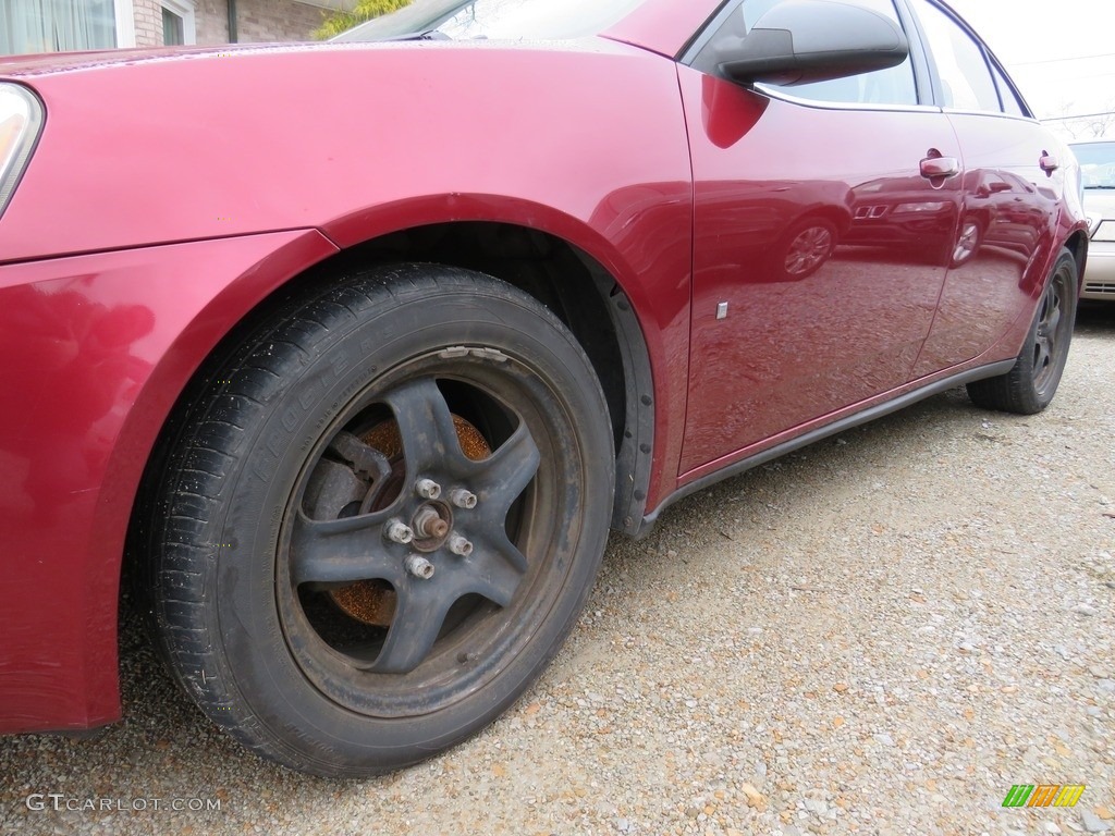 2008 G6 Sedan - Performance Red Metallic / Ebony Black photo #10