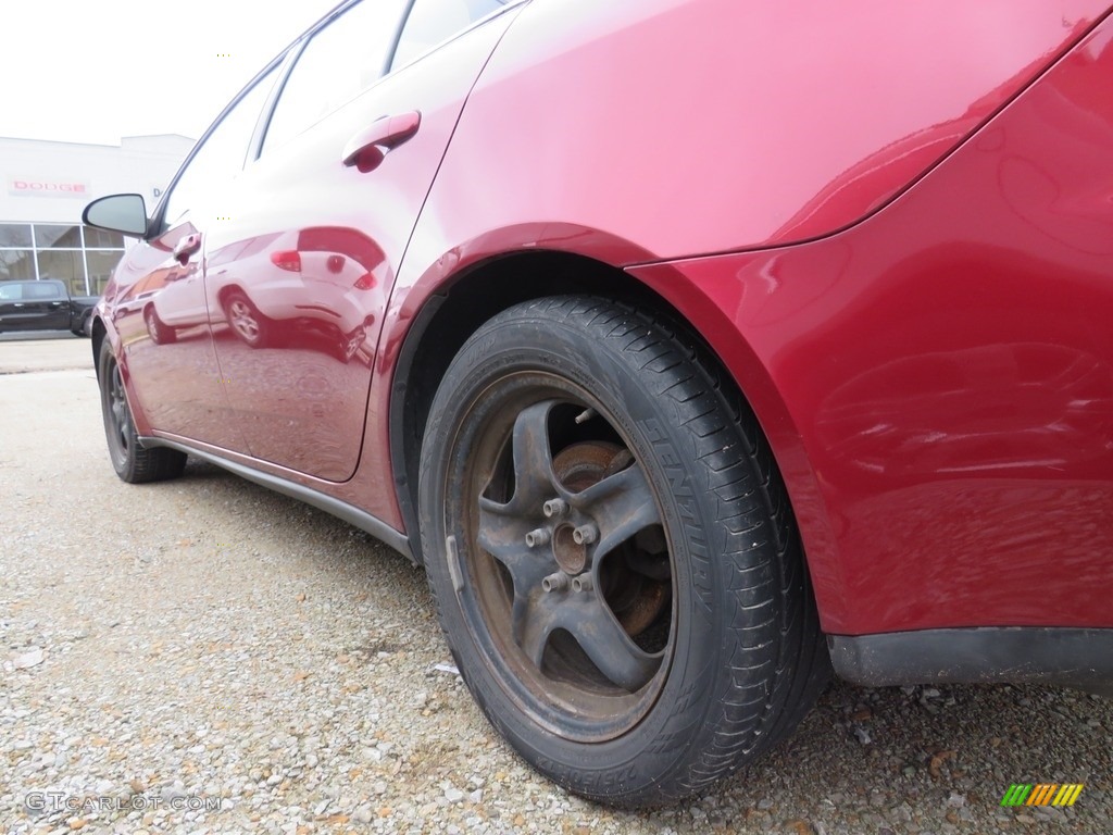 2008 G6 Sedan - Performance Red Metallic / Ebony Black photo #11