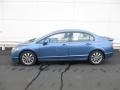 2009 Atomic Blue Metallic Honda Civic EX Sedan  photo #2