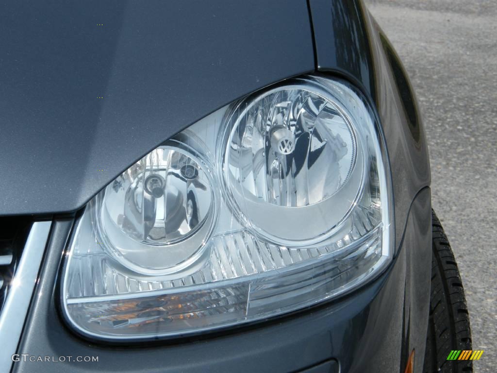 2006 Jetta Value Edition Sedan - Platinum Grey Metallic / Anthracite Black photo #9