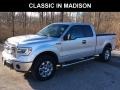 2014 Ingot Silver Ford F150 XLT SuperCab 4x4  photo #1