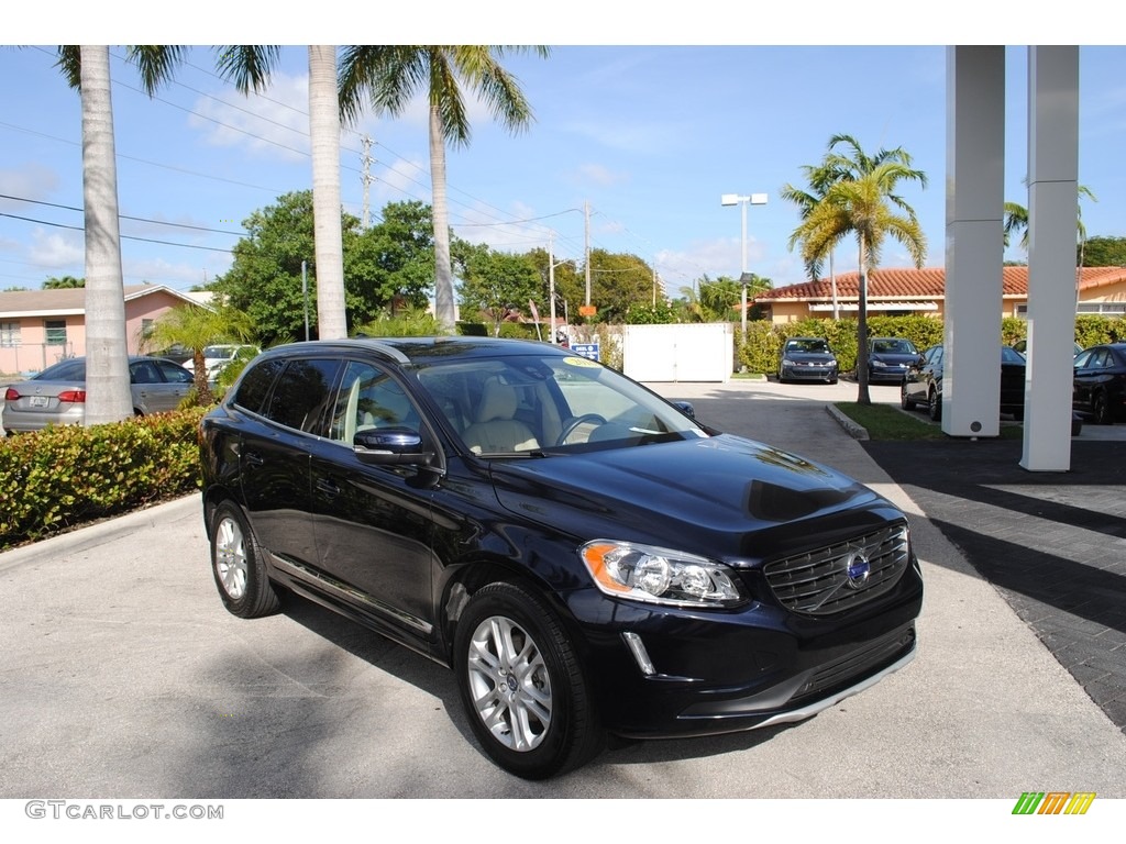 2016 XC60 T5 Drive-E - Magic Blue Metallic / Beige photo #1