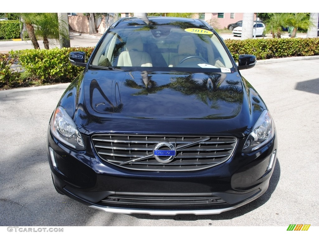 2016 XC60 T5 Drive-E - Magic Blue Metallic / Beige photo #3