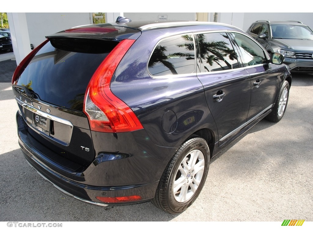 2016 XC60 T5 Drive-E - Magic Blue Metallic / Beige photo #9