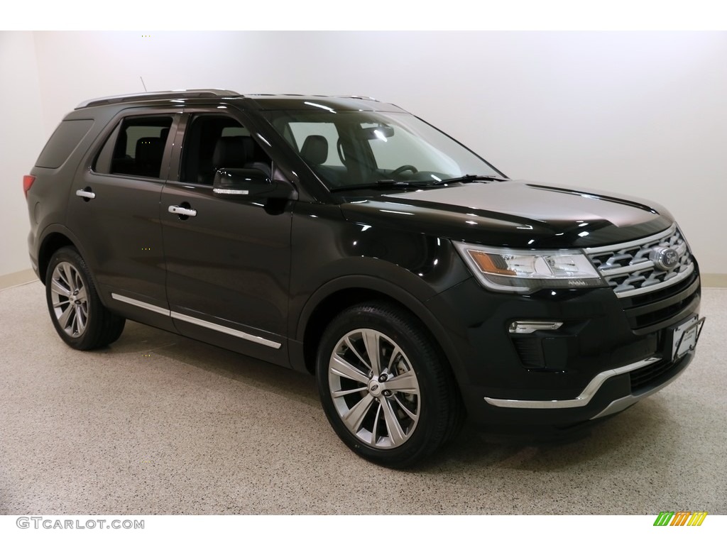 2018 Explorer Limited 4WD - Shadow Black / Ebony Black photo #1