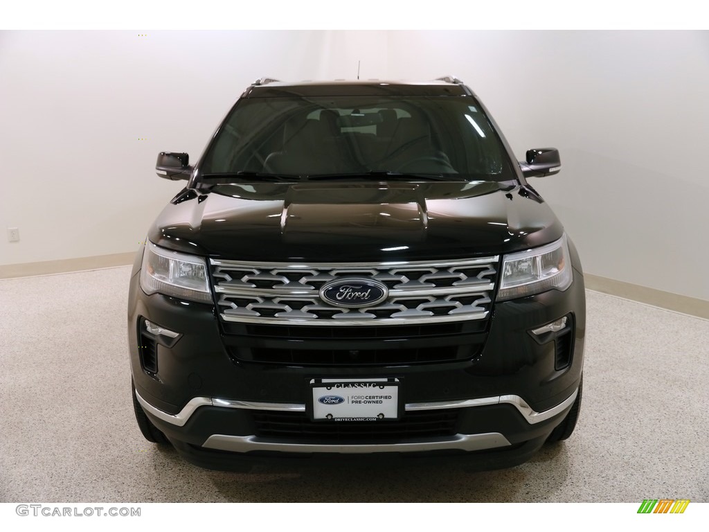 2018 Explorer Limited 4WD - Shadow Black / Ebony Black photo #2