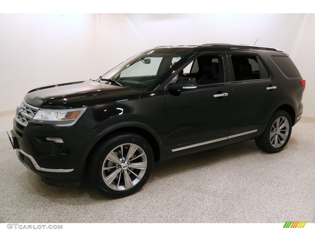 2018 Explorer Limited 4WD - Shadow Black / Ebony Black photo #3