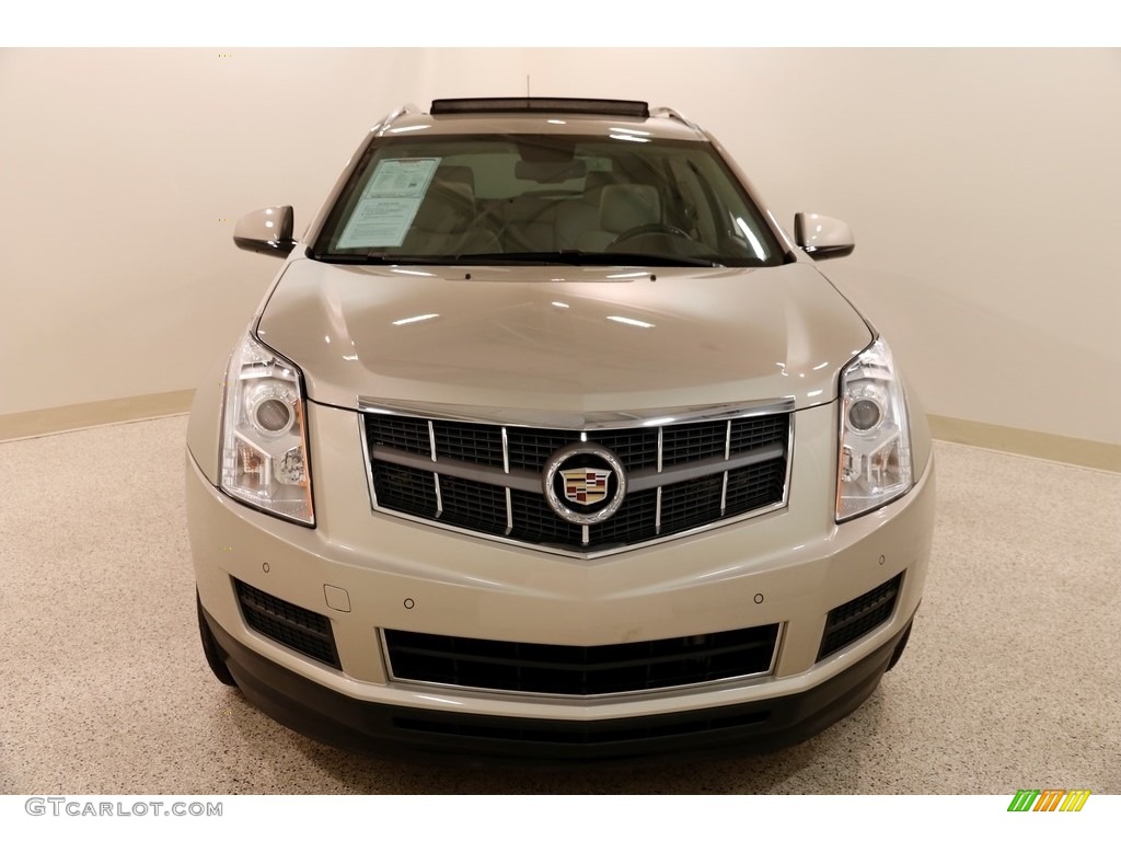 2012 SRX Luxury AWD - Gold Mist Metallic / Shale/Brownstone photo #2