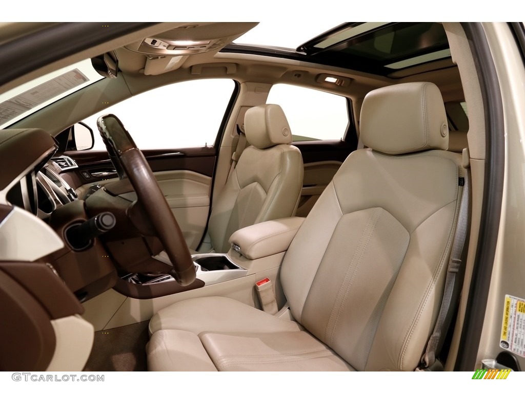 2012 SRX Luxury AWD - Gold Mist Metallic / Shale/Brownstone photo #5