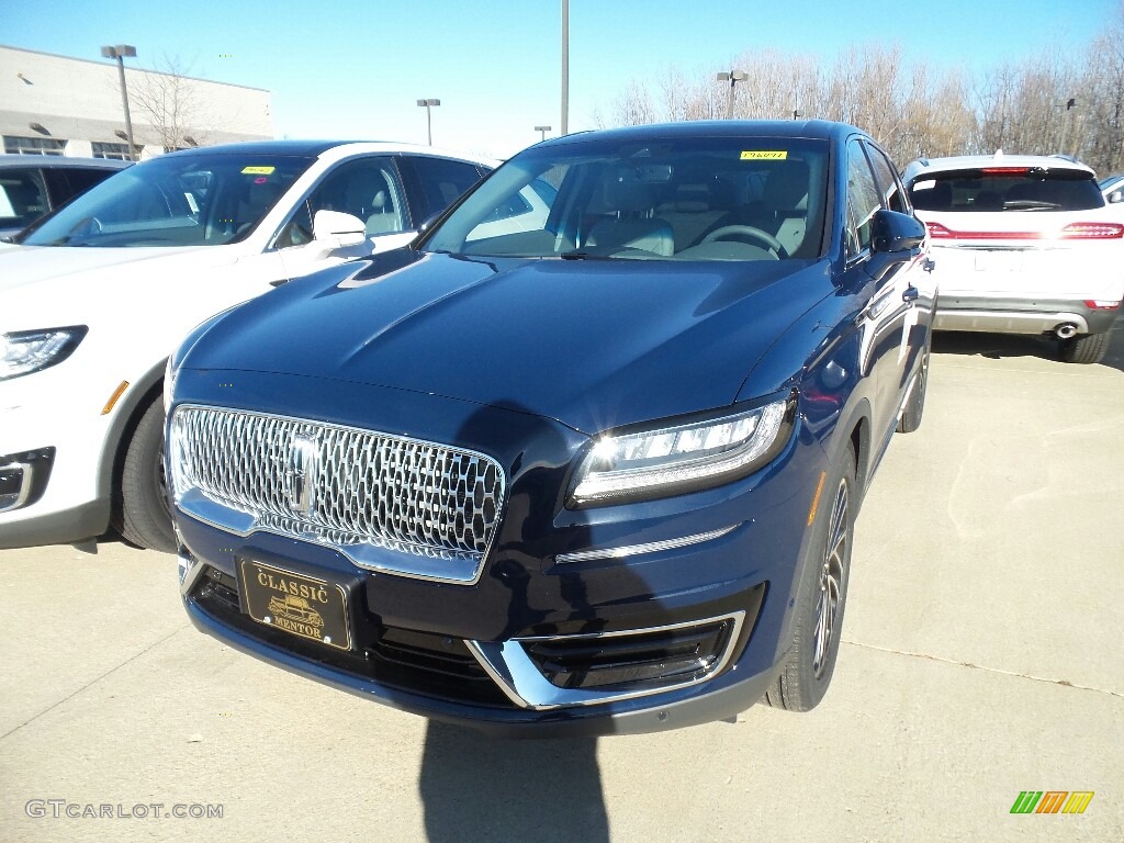 2019 Nautilus Reserve AWD - Rhapsody Blue / Slate photo #1