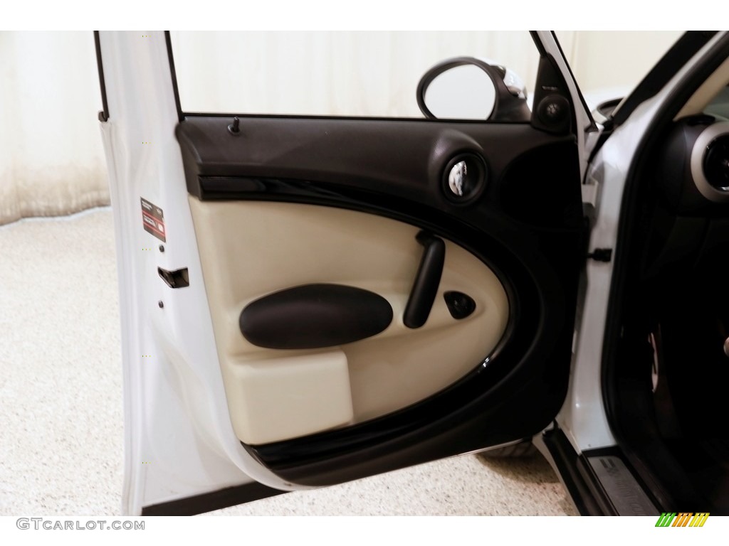 2012 Cooper S Countryman All4 AWD - Light White / Carbon Black Lounge Leather photo #4