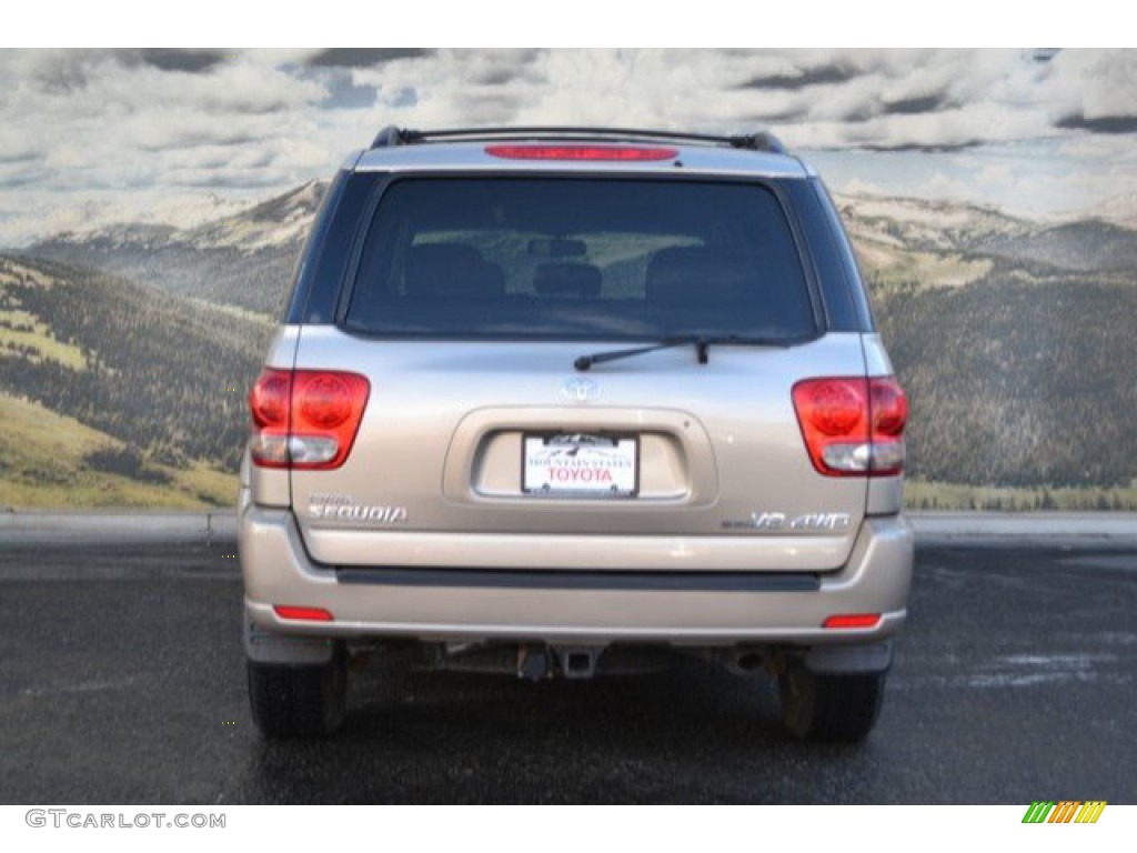 2007 Sequoia SR5 4WD - Desert Sand Mica / Taupe photo #9