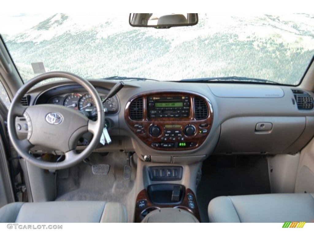 2007 Sequoia SR5 4WD - Desert Sand Mica / Taupe photo #13