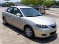 2007 Shimmering Sand Metallic Mazda MAZDA3 i Sedan  photo #7