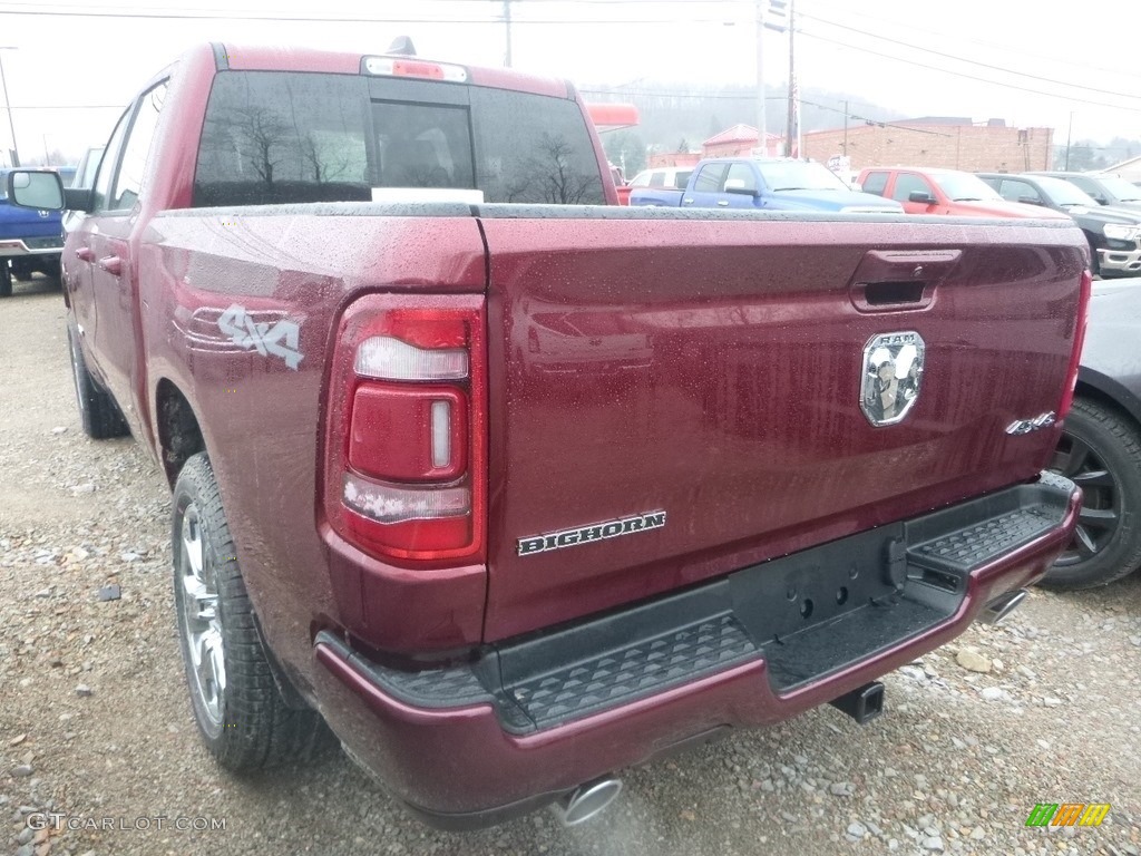 2019 1500 Big Horn Crew Cab 4x4 - Delmonico Red Pearl / Black/Diesel Gray photo #3