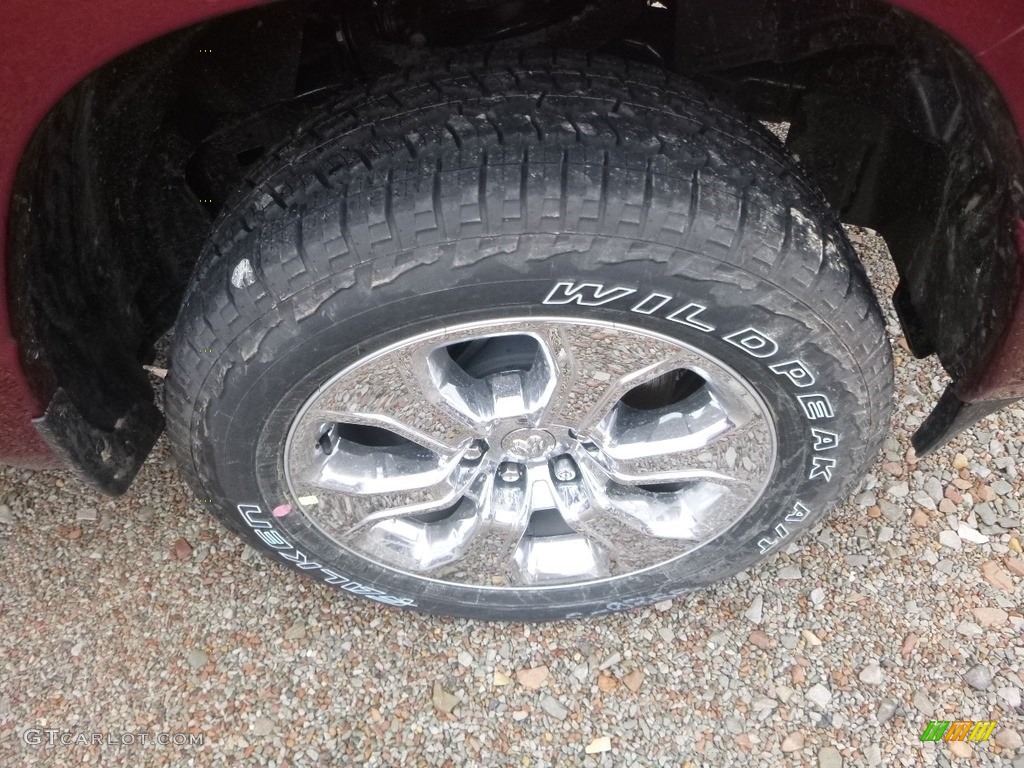 2019 1500 Big Horn Crew Cab 4x4 - Delmonico Red Pearl / Black/Diesel Gray photo #8