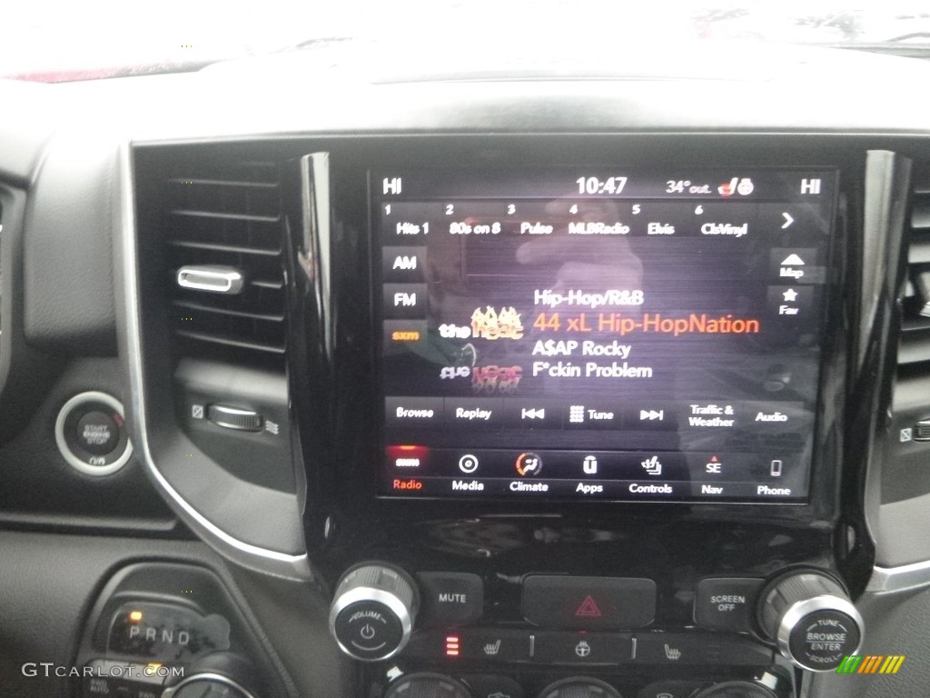 2019 1500 Big Horn Crew Cab 4x4 - Delmonico Red Pearl / Black/Diesel Gray photo #16