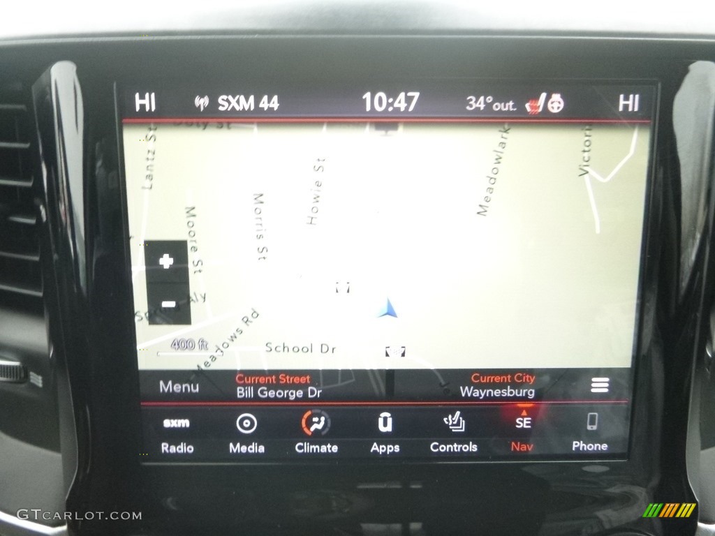 2019 1500 Big Horn Crew Cab 4x4 - Delmonico Red Pearl / Black/Diesel Gray photo #17