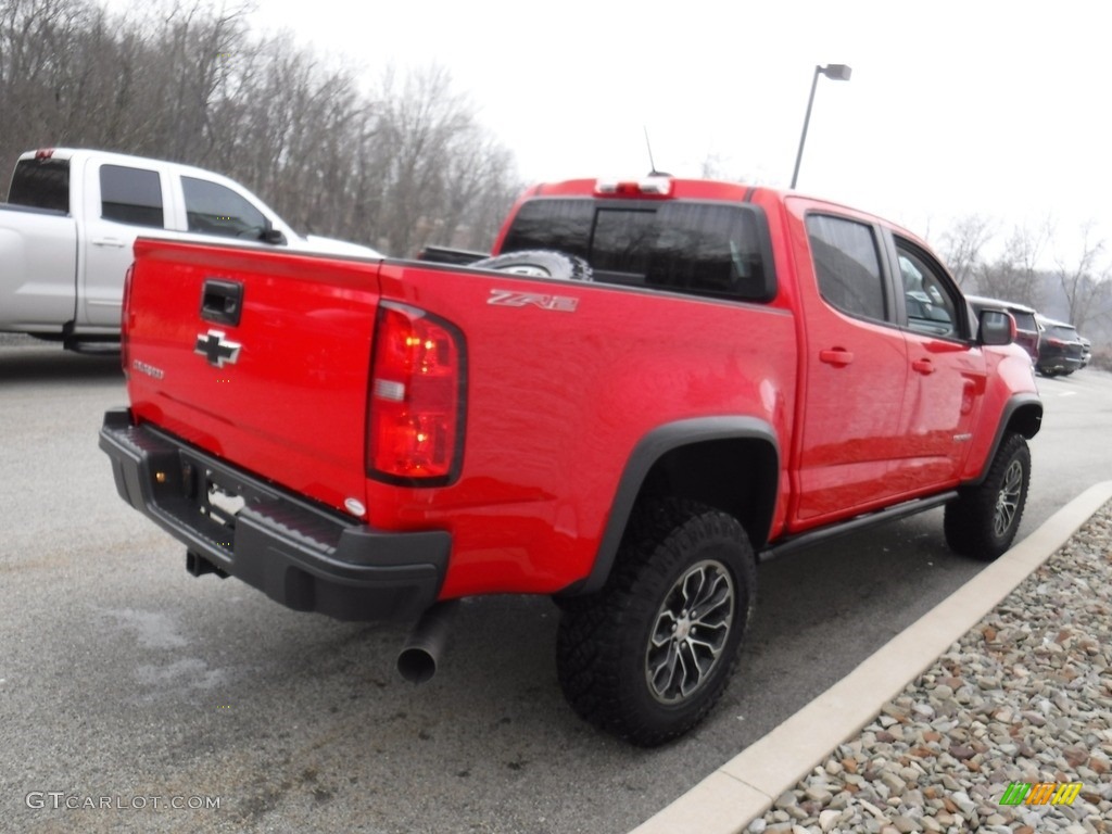 2018 Colorado ZR2 Crew Cab 4x4 - Red Hot / Jet Black photo #11