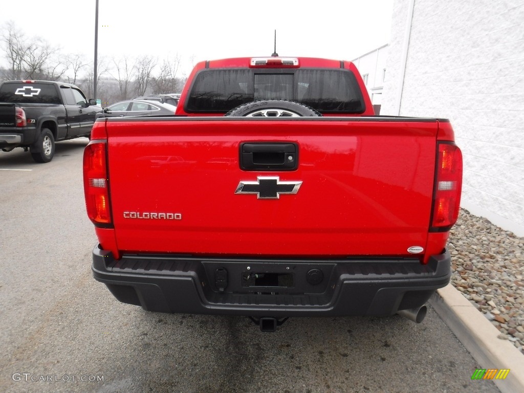 2018 Colorado ZR2 Crew Cab 4x4 - Red Hot / Jet Black photo #12
