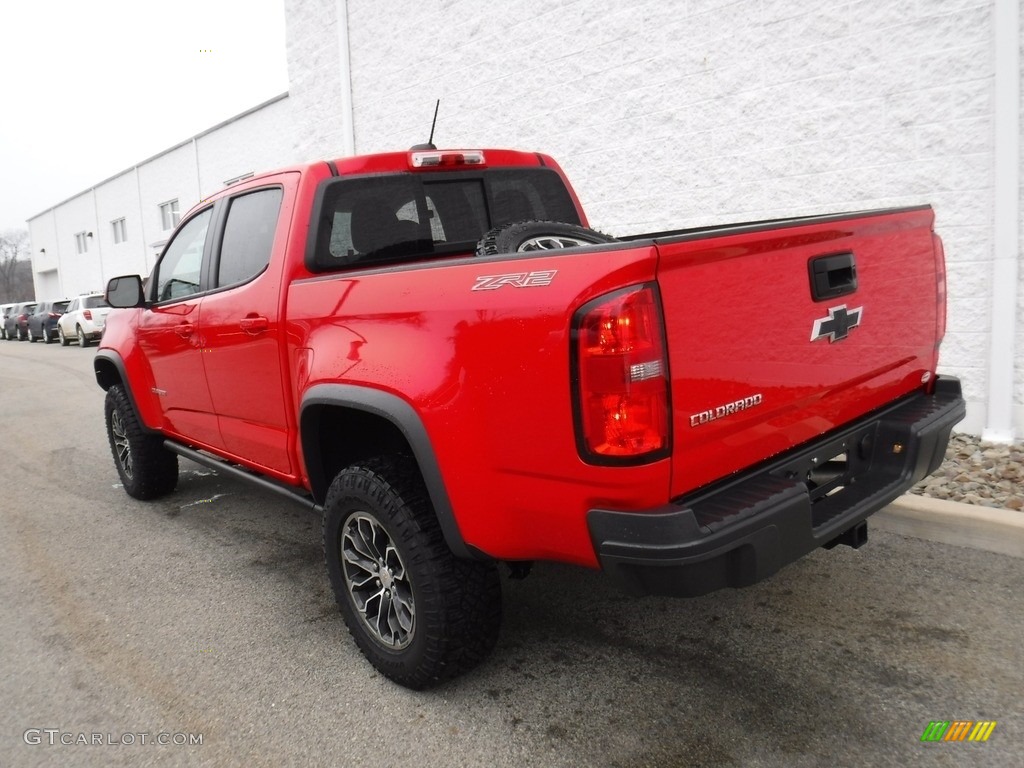 2018 Colorado ZR2 Crew Cab 4x4 - Red Hot / Jet Black photo #14