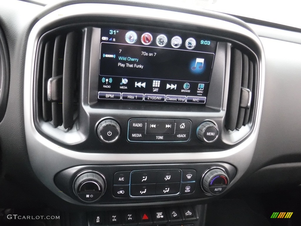 2018 Chevrolet Colorado ZR2 Crew Cab 4x4 Controls Photo #131257167