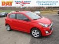 Red Hot 2019 Chevrolet Spark LS