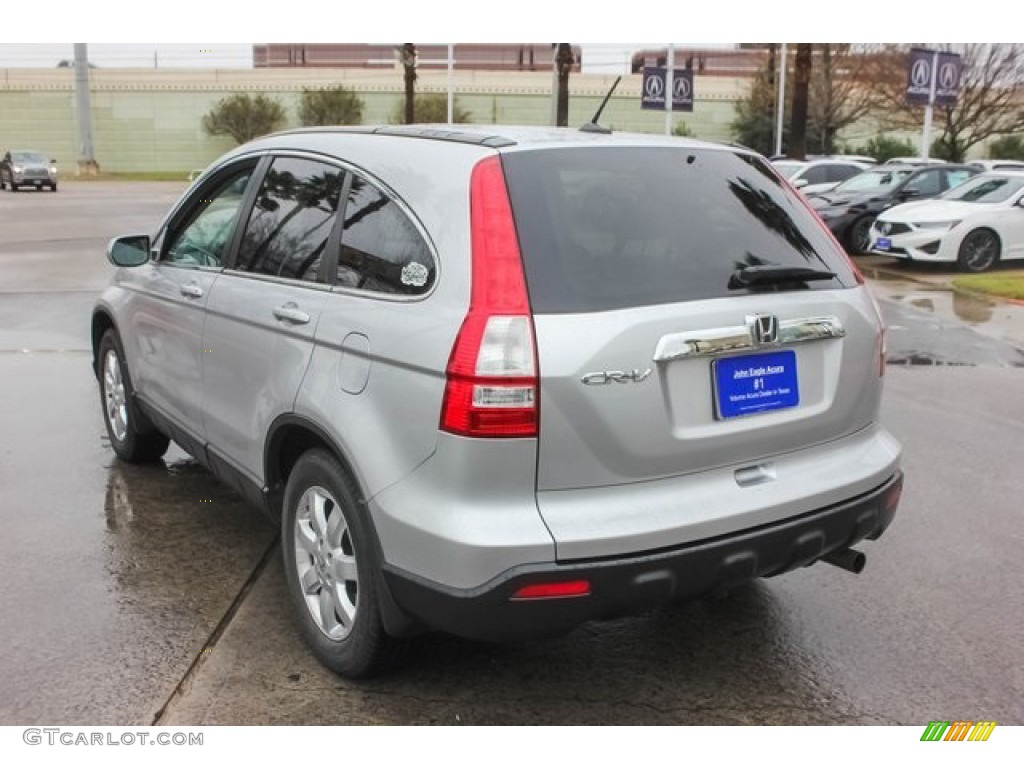 2009 CR-V EX-L - Alabaster Silver Metallic / Gray photo #5