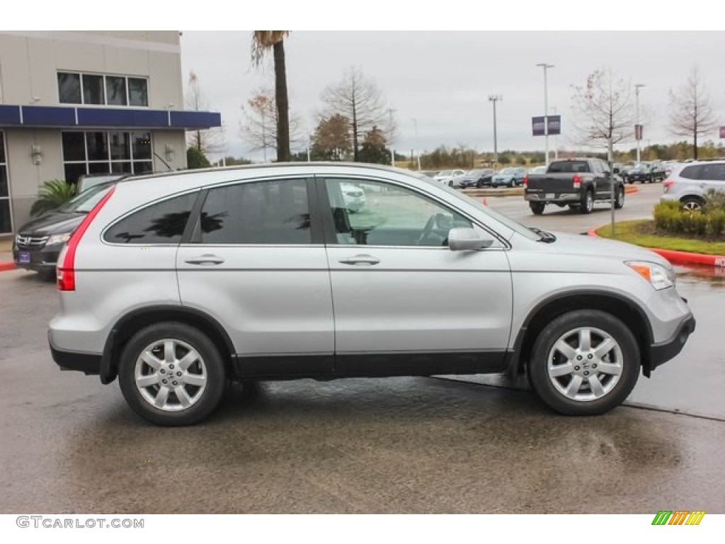 2009 CR-V EX-L - Alabaster Silver Metallic / Gray photo #8