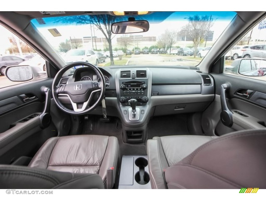 2009 CR-V EX-L - Alabaster Silver Metallic / Gray photo #9