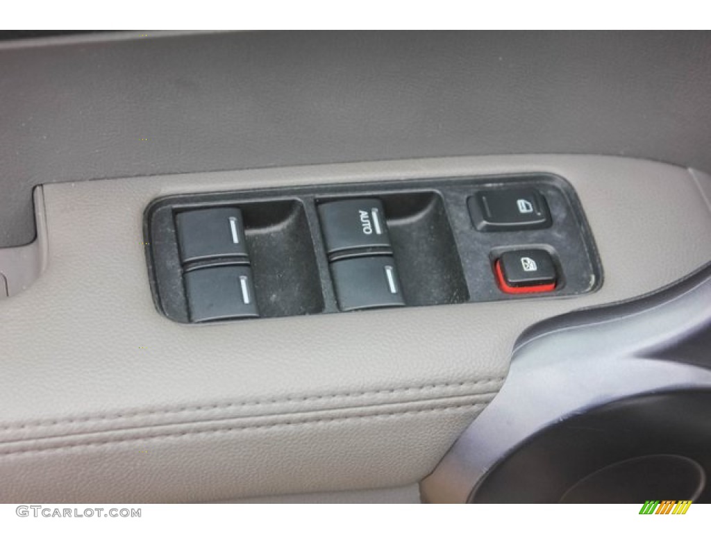 2009 CR-V EX-L - Alabaster Silver Metallic / Gray photo #16