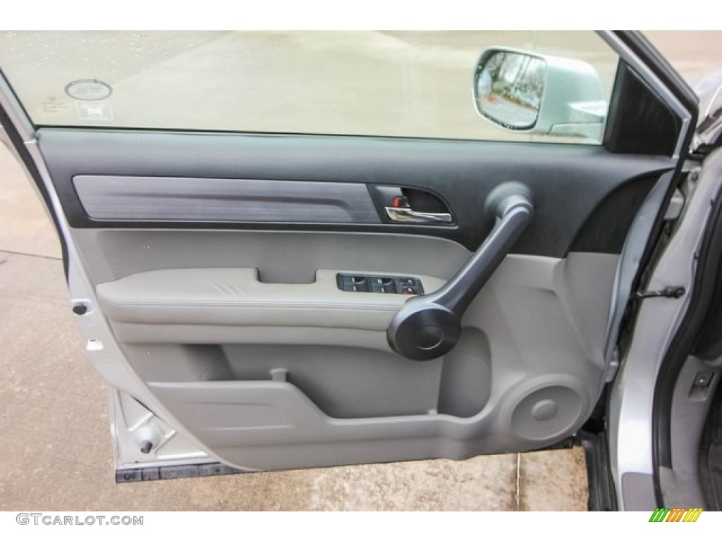 2009 CR-V EX-L - Alabaster Silver Metallic / Gray photo #18
