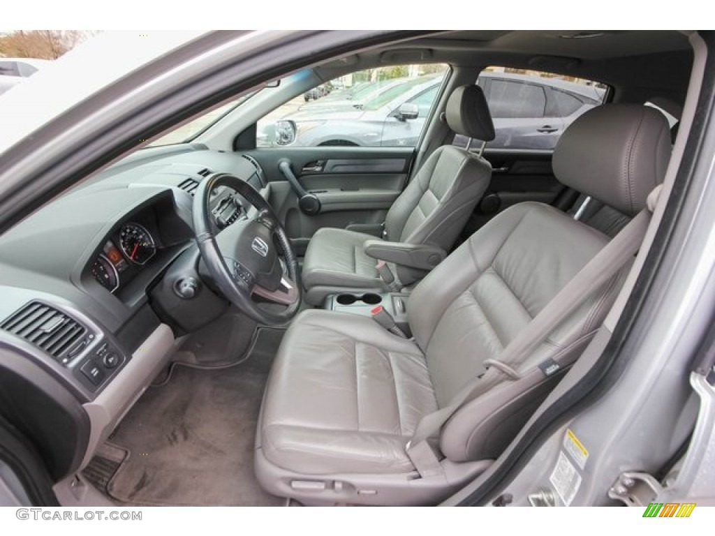 2009 CR-V EX-L - Alabaster Silver Metallic / Gray photo #20